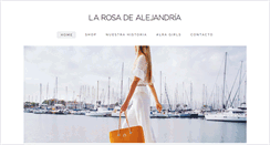 Desktop Screenshot of larosadealejandria.com